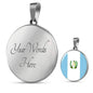 Guatemala Flag Necklace Guatemala Flag Stainless Steel or 18k Gold 18-22" - Express Your Love Gifts
