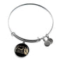 Guide Me Lord Stainless Steel or 18k Gold Circle Bangle Bracelet - Express Your Love Gifts