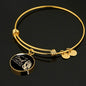 Guide Me Lord Stainless Steel or 18k Gold Circle Bangle Bracelet - Express Your Love Gifts