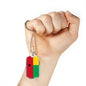 Guineabissau Flag Necklace Guineabissau Flag Stainless Steel or 18k Gold Dog Tag 24" - Express Your Love Gifts