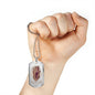 Heart Of A Lion Dog Tag Stainless Steel or 18k Gold 24" Chain - Express Your Love Gifts