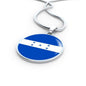 Honduras Flag Necklace Honduras Flag Stainless Steel or 18k Gold 18-22" - Express Your Love Gifts