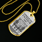 Honor Your Parents Necklace Bible Verse Dog Tag Pendant Necklace-Express Your Love Gifts