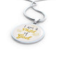 I Am A Child Of God Circle Necklace Stainless Steel or 18k Gold 18-22" - Express Your Love Gifts