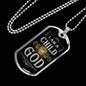 I Am a Child Of God Necklace Stainless Steel or 18k Gold Dog Tag 24" Chain - Express Your Love Gifts