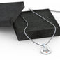I Am A Nurse I Save Lives Circle Necklace Stainless Steel or 18k Gold 18-22"-Express Your Love Gifts