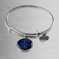 I Am The Vine Bracelet Blue John 15:5 Stainless Steel or 18k Gold Circle Bangle - Express Your Love Gifts