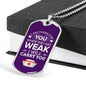 I Am There For You Nurse Necklace Stainless Steel or 18k Gold Dog Tag 24" Chain-Express Your Love Gifts