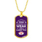 I Am There For You Nurse Necklace Stainless Steel or 18k Gold Dog Tag 24" Chain-Express Your Love Gifts