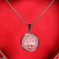 I Am Your Advocate Nurse Gift Circle Necklace Stainless Steel or 18k Gold 18-22"-Express Your Love Gifts