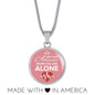 I Am Your Advocate Nurse Gift Circle Necklace Stainless Steel or 18k Gold 18-22"-Express Your Love Gifts