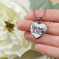 I Am Yours No Refund Necklace Stainless Steel or 18k Gold Heart Pendant 18-22" - Express Your Love Gifts