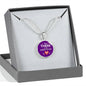 I'Ll Be There Nurse Necklace Gift Circle Pendant Stainless Steel or 18k Gold 18-22"-Express Your Love Gifts