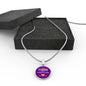 I'Ll Be There Nurse Necklace Gift Circle Pendant Stainless Steel or 18k Gold 18-22"-Express Your Love Gifts