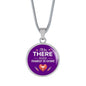 I'Ll Be There Nurse Necklace Gift Circle Pendant Stainless Steel or 18k Gold 18-22"-Express Your Love Gifts