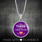 I'Ll Be There Nurse Necklace Gift Circle Pendant Stainless Steel or 18k Gold 18-22"-Express Your Love Gifts