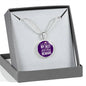 I'Ll Give You My Best Nurse Gift Circle Necklace Stainless Steel or 18k Gold 18-22"-Express Your Love Gifts