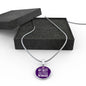 I'Ll Give You My Best Nurse Gift Circle Necklace Stainless Steel or 18k Gold 18-22"-Express Your Love Gifts