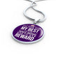 I'Ll Give You My Best Nurse Gift Circle Necklace Stainless Steel or 18k Gold 18-22"-Express Your Love Gifts
