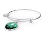 I Love All The Adventures We Have Together Stainless Steel or 18k Gold Circle Bangle Bracelet - Express Your Love Gifts