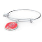 I Love All The Adventures We Have Together (Travel) Stainless Steel or 18k Gold Circle Bangle Bracelet - Express Your Love Gifts