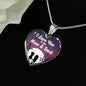 I Love You To The Moon & Back Love Stainless Steel or 18k Gold Heart Pendant Necklace 18-22"-Express Your Love Gifts