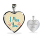 I Miss You Necklace Stainless Steel or 18k Gold Heart Pendant 18-22" - Express Your Love Gifts