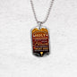 I Pray That I Will Forever Be Blessed Necklace Stainless Steel or 18k Gold Dog Tag 24" Chain-Express Your Love Gifts