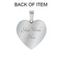 I Want All My Lasts To Be With You Stainless Steel or 18k Gold Heart Bangle Bracelet - Express Your Love Gifts