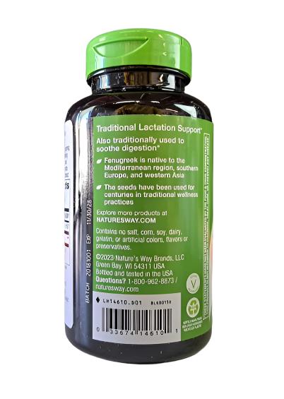 Nature’s Way Fenugreek Seed – 180 Capsules (Pack of 2)-Express Your Love Gifts
