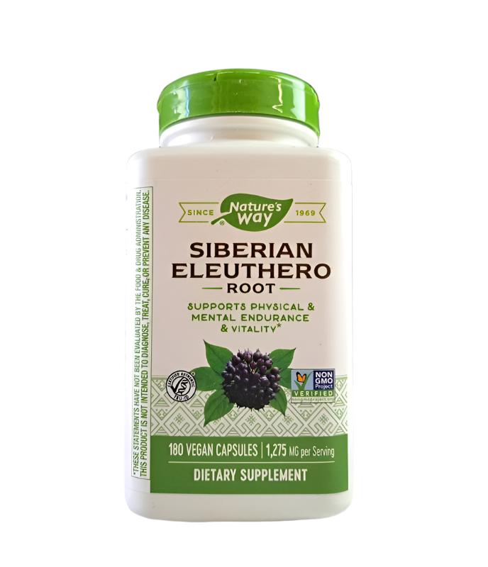 Nature's Way Siberian Eleuthero – 1,275 mg Adaptogenic Herb, 180 Vegetarian Capsules-Express Your Love Gifts