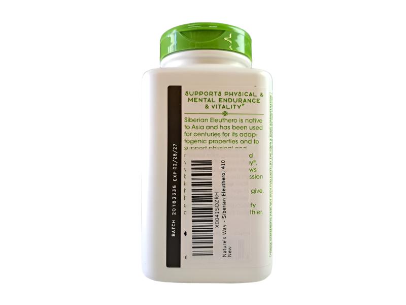 Nature's Way Siberian Eleuthero – 1,275 mg Adaptogenic Herb, 180 Vegetarian Capsules-Express Your Love Gifts