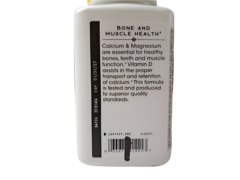 Nature’s Way Calcium Magnesium Vitamin D3, 250 Capsules - Bone & Muscle Support, Gluten-Free-Express Your Love Gifts