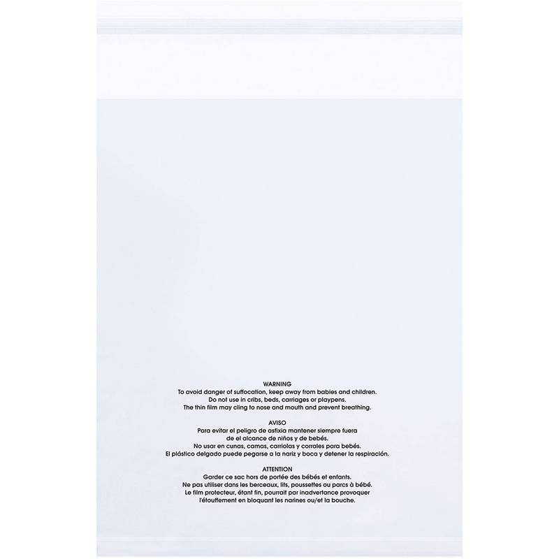 Resealable Suffocation Warning Poly Bags, 12"x15" 1000ct Each Box-Express Your Love Gifts