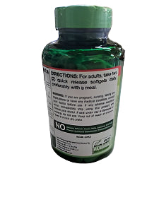 Nature's Truth Absorbable Calcium Plus D3, 120 Quick Release Softgels (2-Pack) – Bone & Immune Support, High Absorption, EXP 01/2027-Express Your Love Gifts