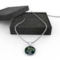 If You Correct Your Mind Circle Necklace Stainless Steel or 18k Gold 18-22"-Express Your Love Gifts