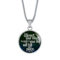 If You Correct Your Mind Circle Necklace Stainless Steel or 18k Gold 18-22"-Express Your Love Gifts