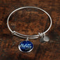 Inspirational Message Just Believe Circle Bangle Bracelet Stainless Steel or 18k Gold" - Express Your Love Gifts