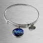 Inspirational Message Just Believe Circle Bangle Bracelet Stainless Steel or 18k Gold" - Express Your Love Gifts