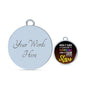 Inspirational Message When It Rains Circle Bangle Bracelet Stainless Steel or 18k Gold" - Express Your Love Gifts