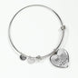 Isaiah 41:10 Fear Not Stainless Steel or 18k Gold Heart Bangle Bracelet - Express Your Love Gifts