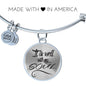 It Is Well With My Soul Circle Bangle Stainless Steel or 18k Gold - Express Your Love Gifts