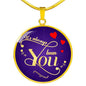 It'S Always Been You Circle Necklace 18k Gold 18-22" - Express Your Love Gifts