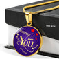 It'S Always Been You Circle Necklace 18k Gold 18-22" - Express Your Love Gifts