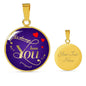 It'S Always Been You Circle Necklace 18k Gold 18-22" - Express Your Love Gifts