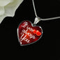 It Was Always You Necklace Stainless Steel or 18k Gold Heart Pendant 18-22" - Express Your Love Gifts