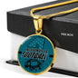 Jacksonville Football Fan Stainless Steel Sports Necklace Stainless Steel or 18k Gold 18-22" - Express Your Love Gifts