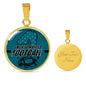 Jacksonville Football Fan Stainless Steel Sports Necklace Stainless Steel or 18k Gold 18-22" - Express Your Love Gifts