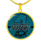Jacksonville Football Fan Stainless Steel Sports Necklace Stainless Steel or 18k Gold 18-22" - Express Your Love Gifts
