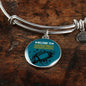 Jacksonville Fan Football Gift Welcome To Sacksonville Circle Bracelet Bangle - Express Your Love Gifts